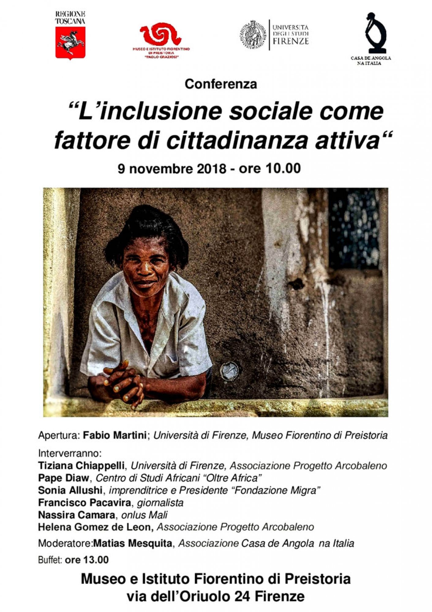 “L’INCLUSIONE SOCIALE COME FATTORE DI CITTADINANZA ATTIVA” - conferenza