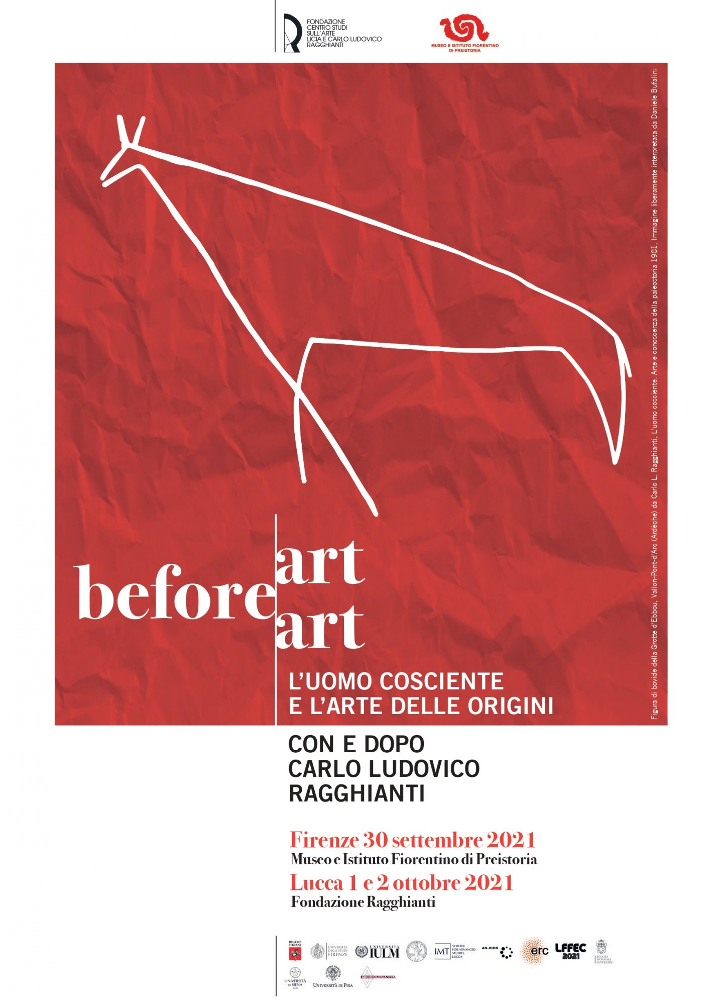 ART BEFORE ART- l'uomo cosciente e l'arte delle origini