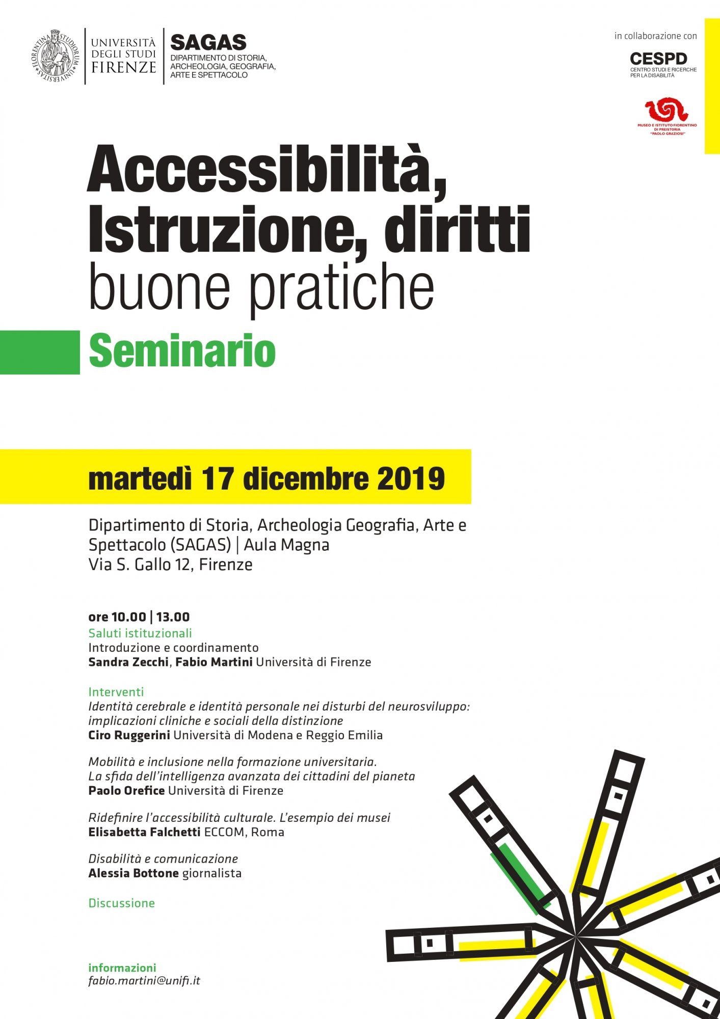 Accessibilità, Istruzione, diritti buone pratiche