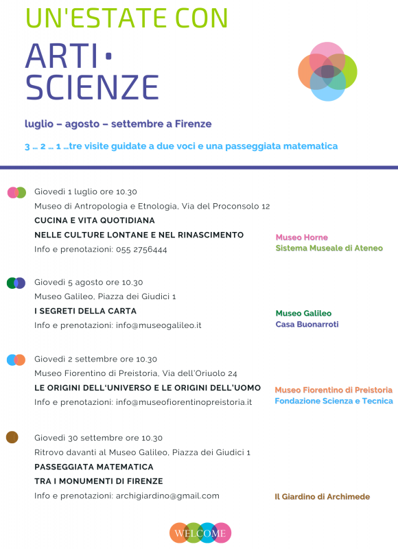 UN'ESTATE CON ARTI E SCIENZE