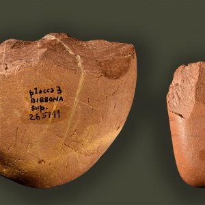 Bibbona (Toscana): strumenti su ciottolo (circa 600 mila anni fa)